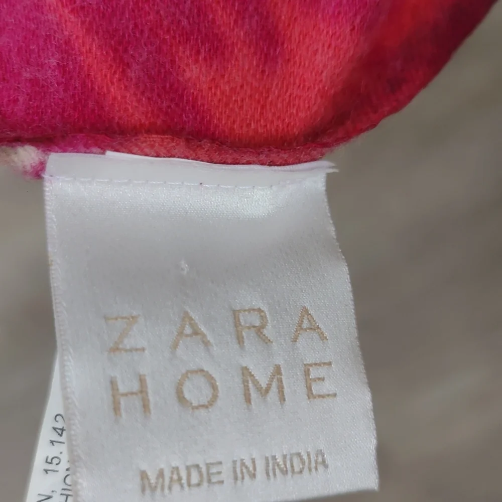 Zara Wool blanket throw Floral Boho